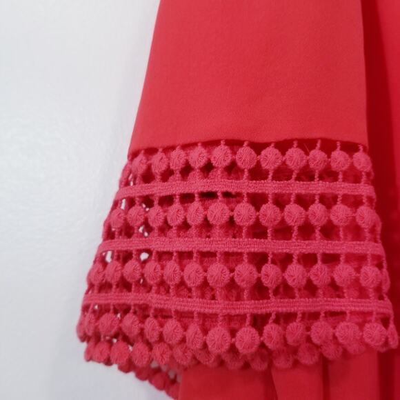 Parker Cold Shoulder Silk Blouse - Picture 6 of 9